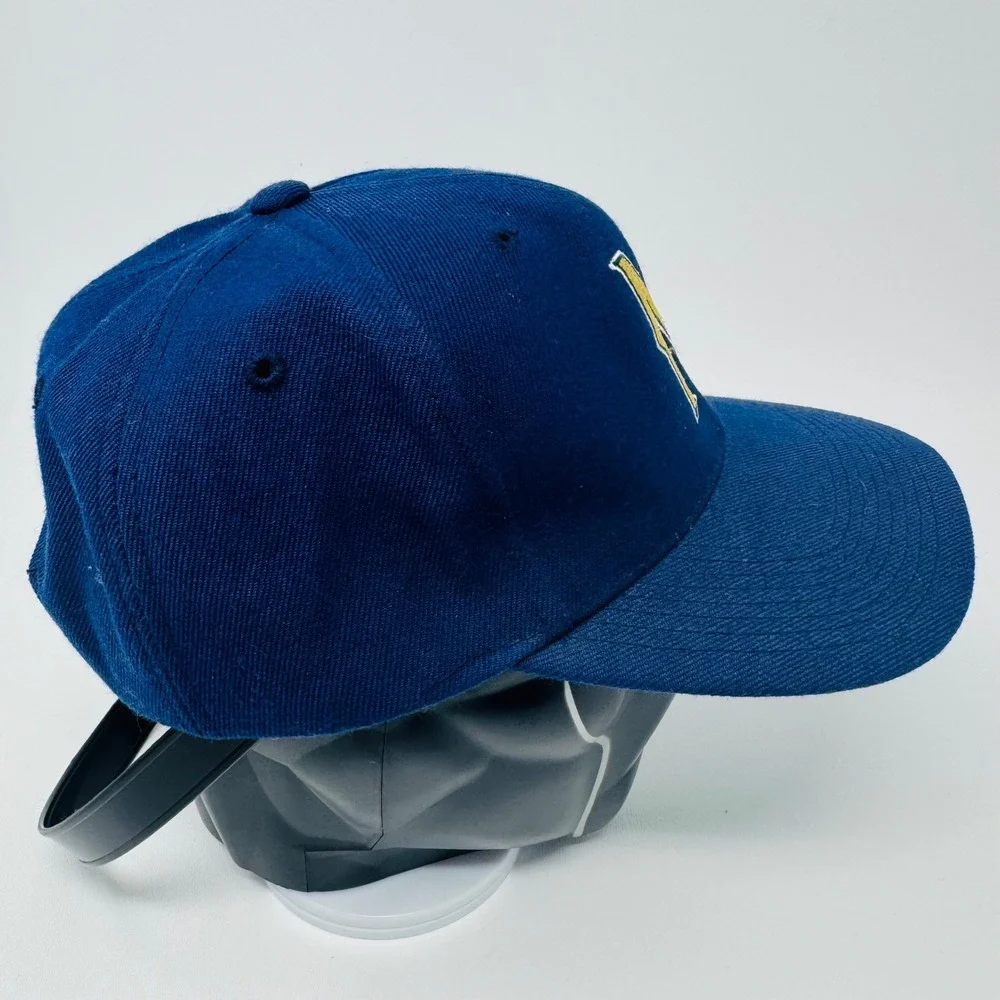 VTG Milwaukee Brewers‎ MLB Baseball Cap Snapback Blue M Logo Sports Specialties